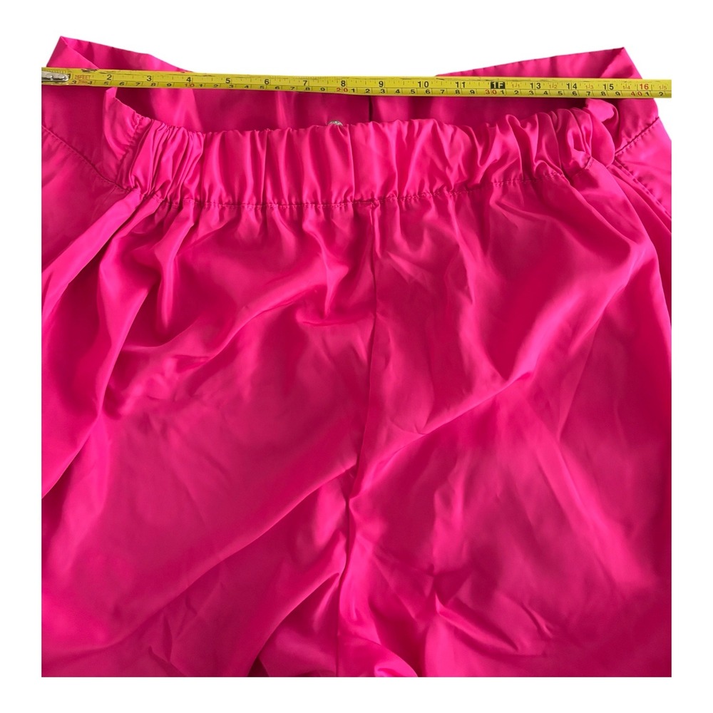 Unbranded Hot Pink Cargo Jogger Pants Multi-Zip Utility Streetwear Pink XL - Picture 6 of 6